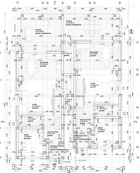 2 locuinte individuale, P+E, 5 camere, 3 bai, 115 mp utili + terasa acoperita 20 mp - 1