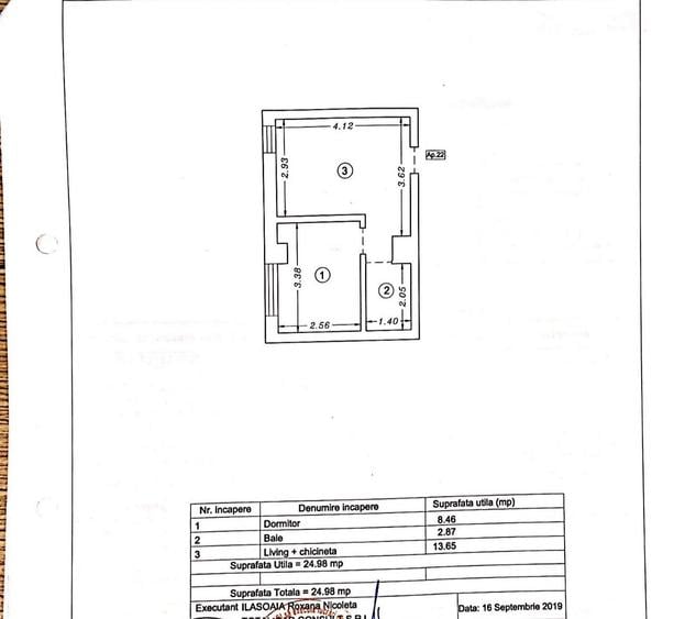 Studio de vanzare Statiunea Mamaia mobilat si utilat - 2