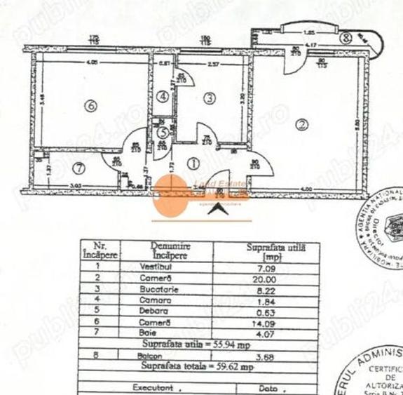 Apartament cu 2 camere in zona 13 Septembrie-Sebastian - 6