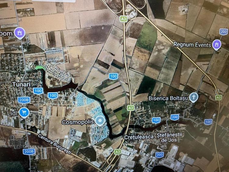 Teren Intravilan, 10016 mp, Tunari, Ilfov / Zona cu dezvoltare rapida - 3