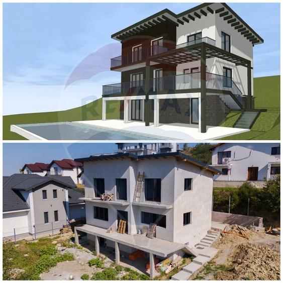 VIlă la Cheie de vânzare, 5 camere,  în Iași zona Mănăstirea Bucium - 1