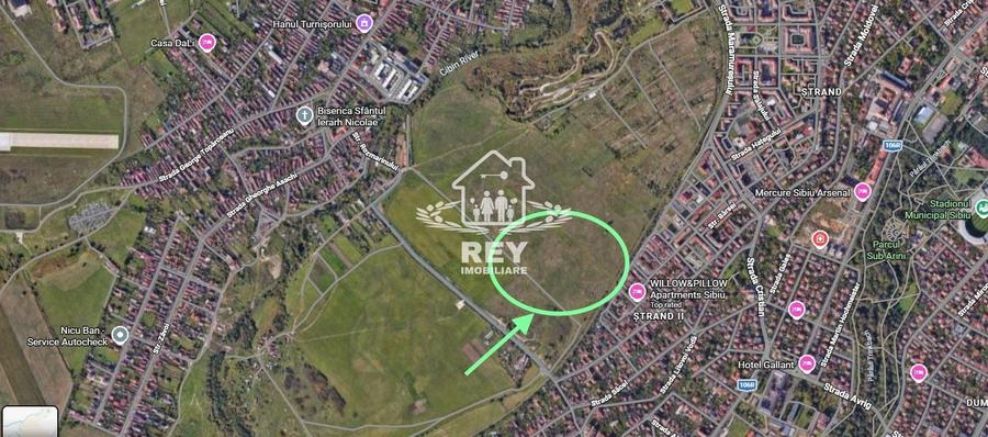 Teren intravilan 2000 mp zona Câmpșor - 2