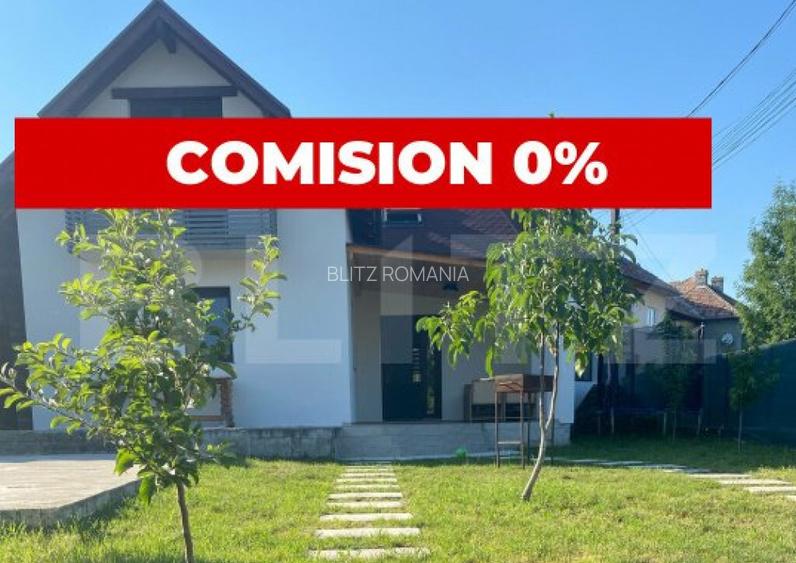 Casa finisata in centrul Comunei Bontida