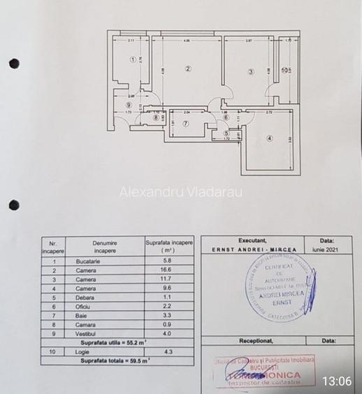 Apartament Smart Home cu 3 camere pe bd. Ion Mihalache