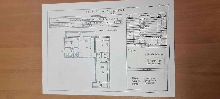 Apartament 3 camere zona Piata Sudului - 1