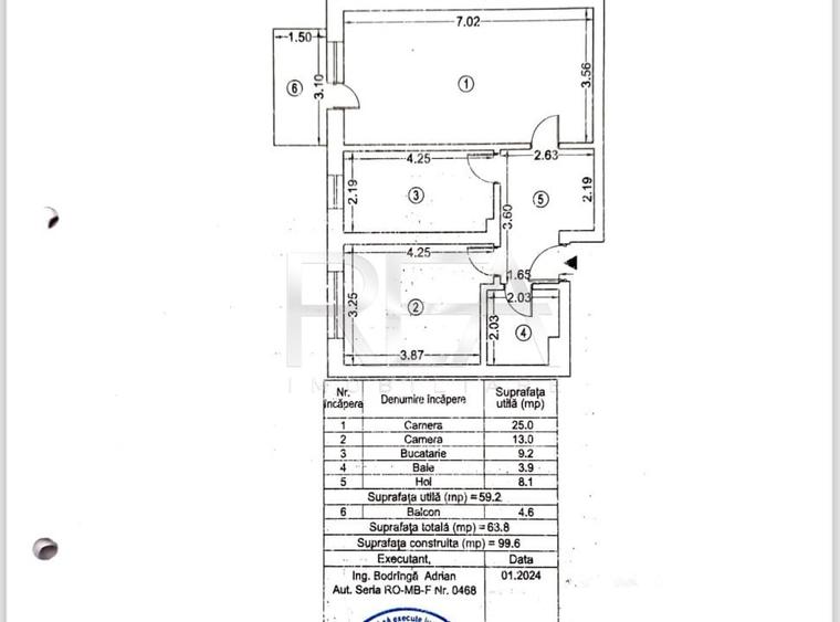 Apartament 2 camere | Complex Rezidential Exigent Plaza Faza 5 | Mobilat - 21