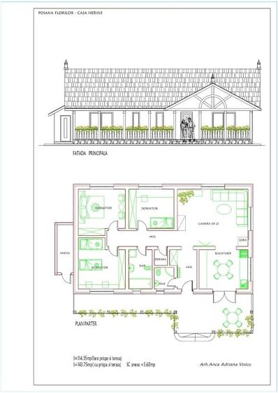 Casă cu teren generos, în complexul Poiana Florilor - 11