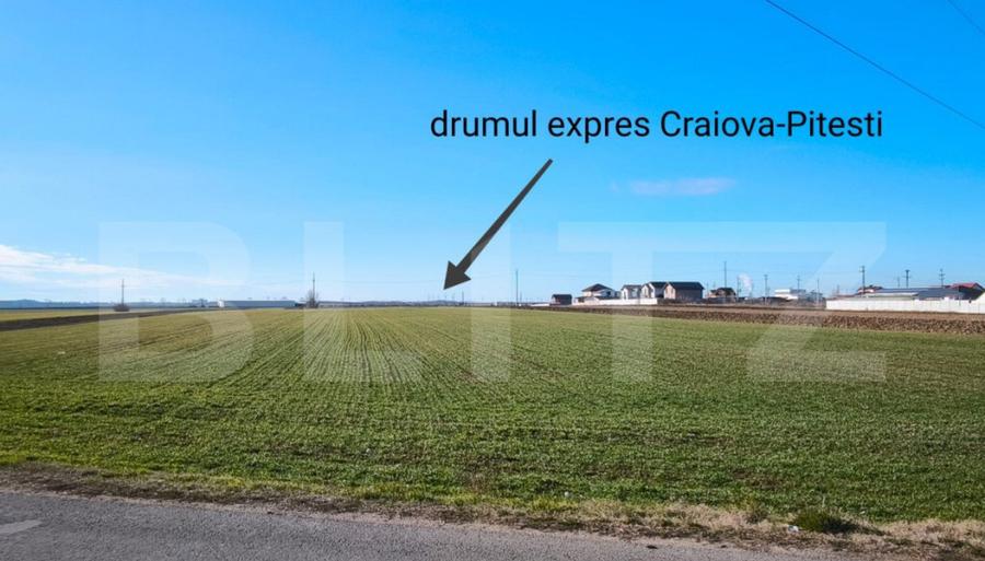 Teren intravilan stradal, 6650 mp, zona Ghercesti - 2