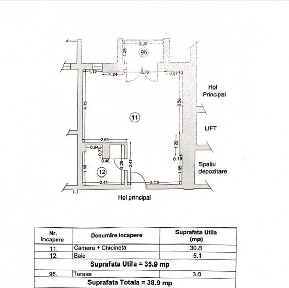 Studio modern intr-un imobil cu piscina privata - 10