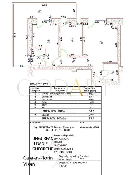 Apartament exclusivist | 3 camere | Cortina 126 - 23