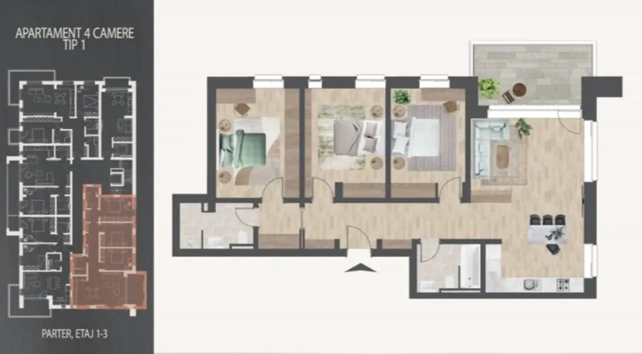 Apartament 4 camere Pallady|Direct Dezvoltator - 5