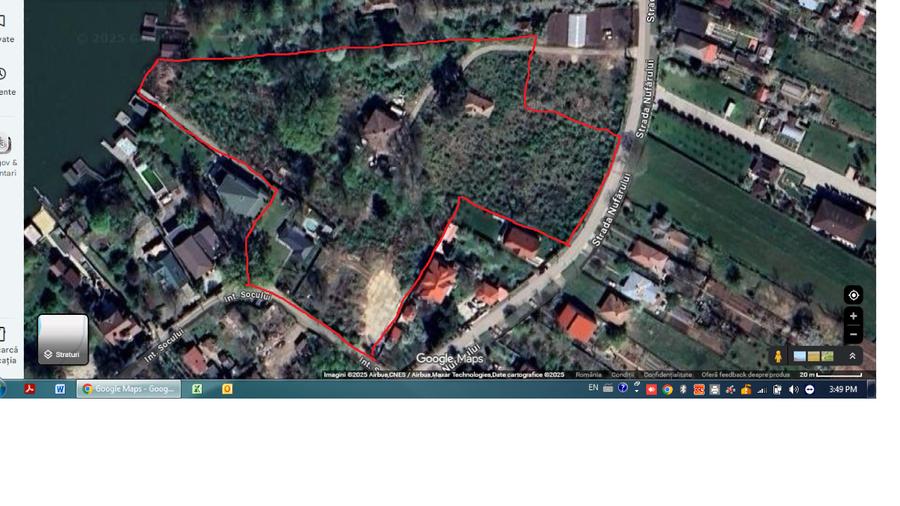 Proprietate unica pe Lacul Snagov - teren generos si vila interbelica - 1