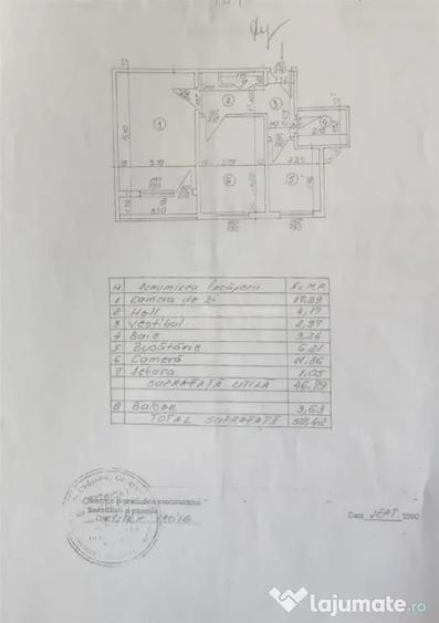 Apartament cu 2 camere decomandat în Colentina