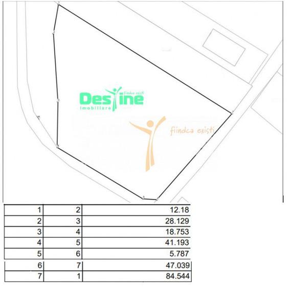 Teren de 3300 mp, în Miroslava