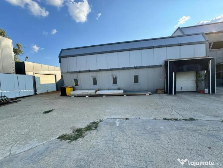 Teren 1500 mp cu hale ?i birouri, acces TIR, zona aeroport - 8