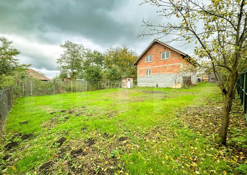 Casa partial finisata Jucu de Sus 589mp teren