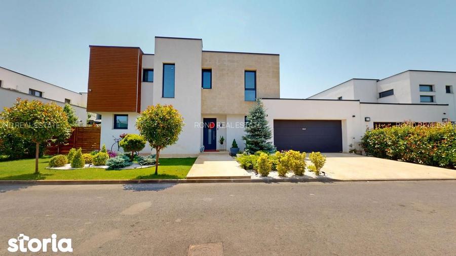 Vila design complet mobilata si utilata, cu piscina in Paradisul Verde - 12