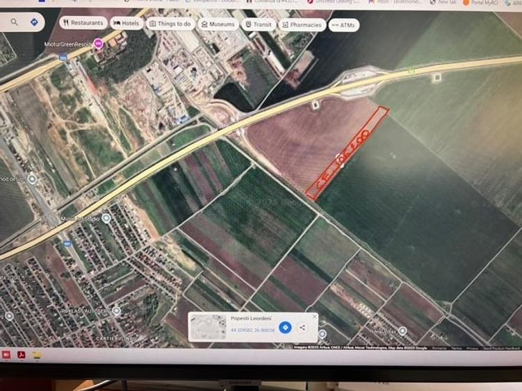 VAND TEREN ARABIL LANGA A0 CU ACCES DIRECT LA A0 - 1