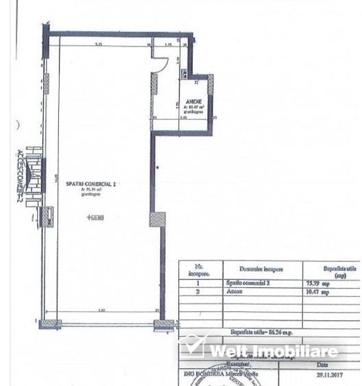 Spatiu comercial 86mp, pozitie excelenta str. Soporului - Gheorgheni - 4