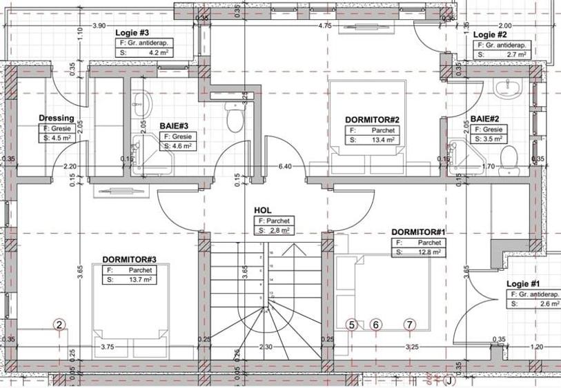 Casa Unifamiliala  Parter + Etaj , situata in Floresti! - 25