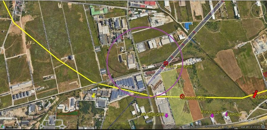 Teren industrial Drumul intre Tarlale-Autostrada Soarelui - 2