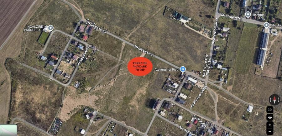 Teren de vanzare in Mgurele Cartierul Pomilor - 3