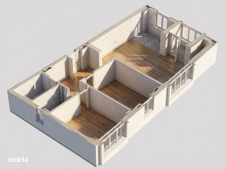 Apartament 3 camere, 74,80mp | Zona Calea Baciului | Cluj-Napoca | - 1