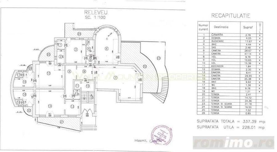 Apartament 4 5 camere exclusivist, inchiriere termen lung, Padurea Baneasa - 18