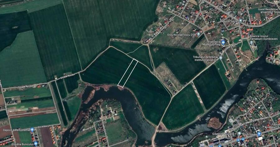 Teren INTRAVILAN de 8100 mp, cu deschidere către Lacul Balotești - 2