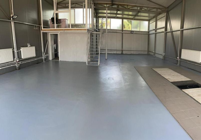 CANTACUZINO - Spatiu Comercial - HALA , 150 mp la 1350 eu/L - 8