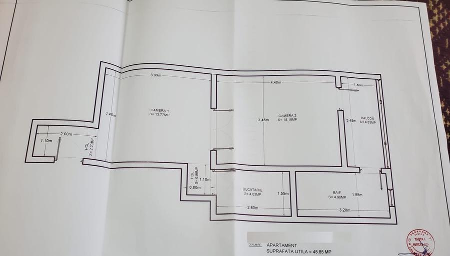 2 camere Parter Inalt zona Piata Sfintii Voievozi ideal investitie - 12