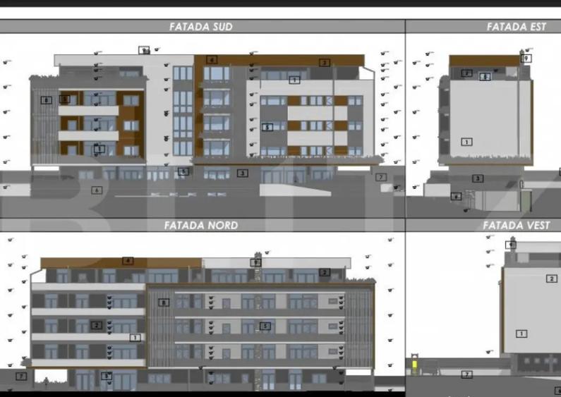 Posibilitate de asociere! Teren intravilan,pentru c-tie bloc - 2