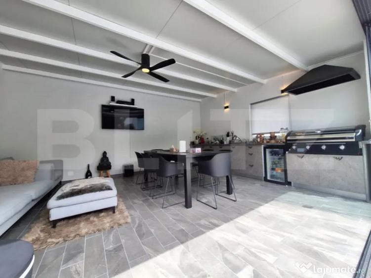 Vila de lux, mobilata, utilata, teren superb 1150 mp, piscin - 5