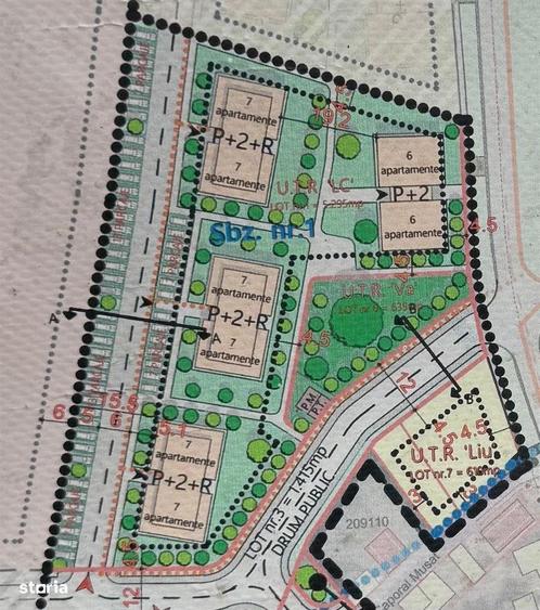 Teren intravilan 5295 mp Oradea Tineretului - 2