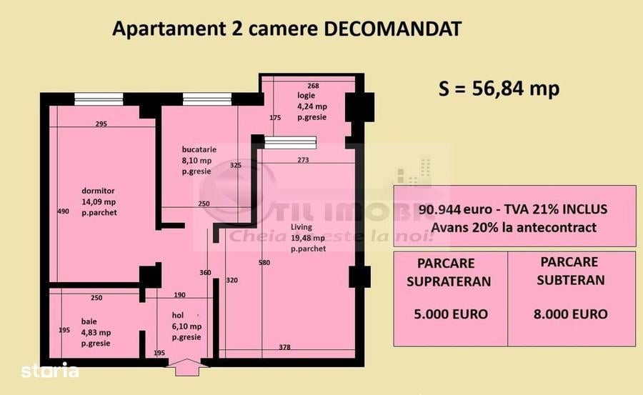 Apartament decomandat Cug Valea Adanca, bloc nou, cartier rezidential - 6