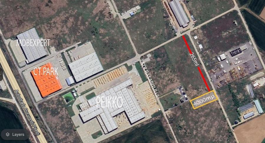 Vanzare teren A1 - Autostrada Bucuresti - Pitesti, KM 23 - 2