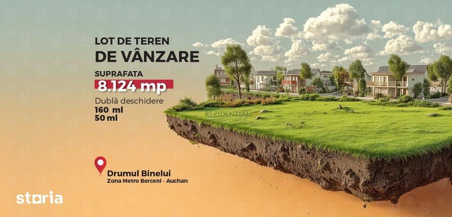 Teren de 8124 mp, în Jilava