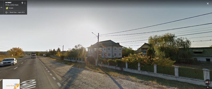 Imobil teren 6141mp centru Albota, stradal DN65,pretabil activitati - 5