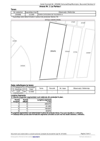 Oportunitate dezvoltare imobiliara vanzare teren Dealul Leului - 3