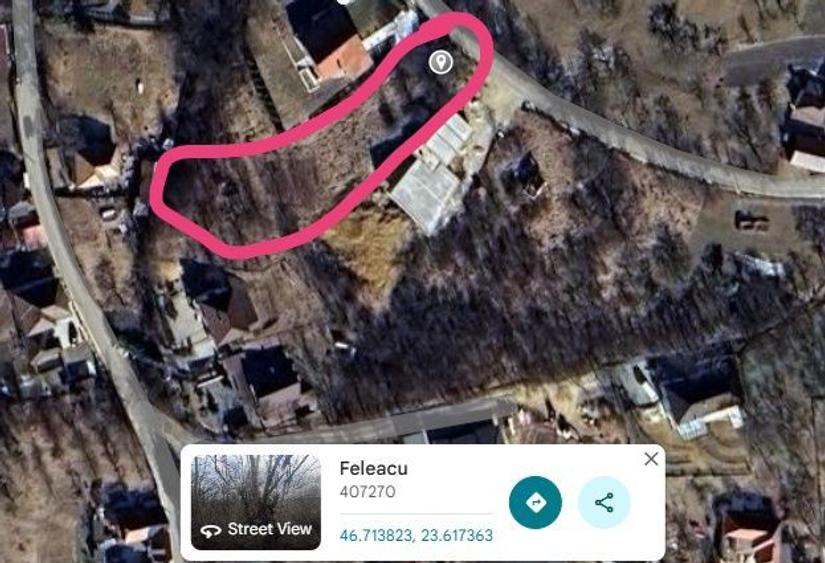 Teren intravilan pentru casa/duplex Feleacu, construibil - 5