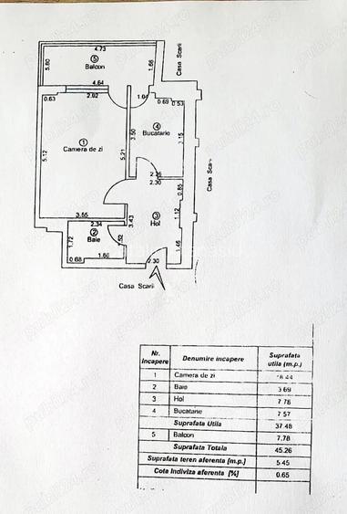 Vanzare garsoniera Galati