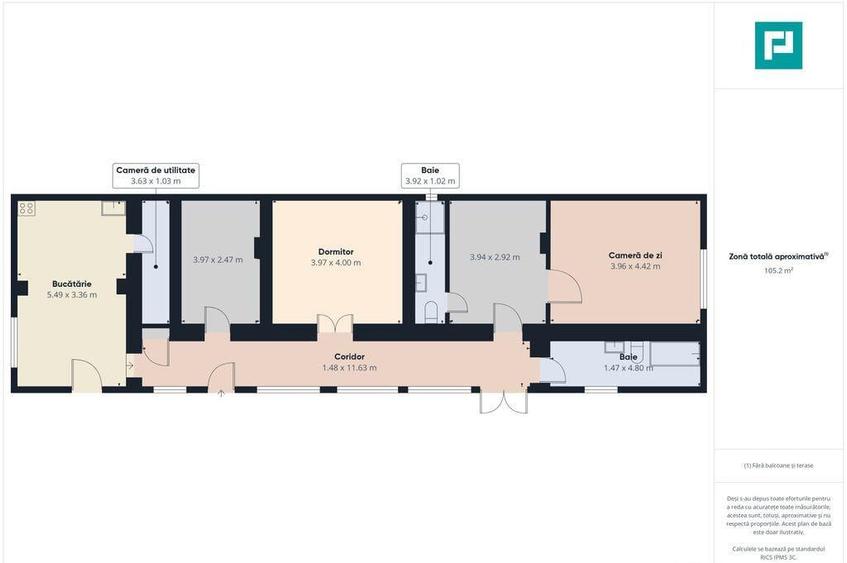 Casa cu 4 camere in Parneava - 6