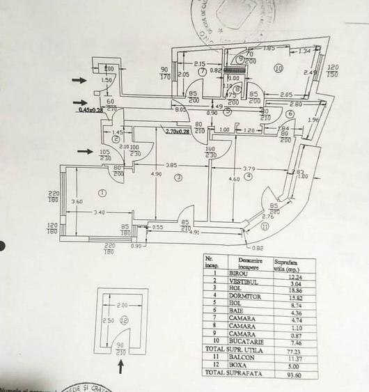 Apartament cu 3 camere semidecomandat în Armeneasca - 4