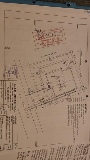 TEREN CU PRIOECT P+1E 420 mp  - LAZU - 7