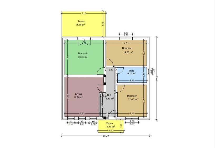 3 camere, 90 mp, de vanzare casa in zona Bucium, Visani, Cod 151018 - 6