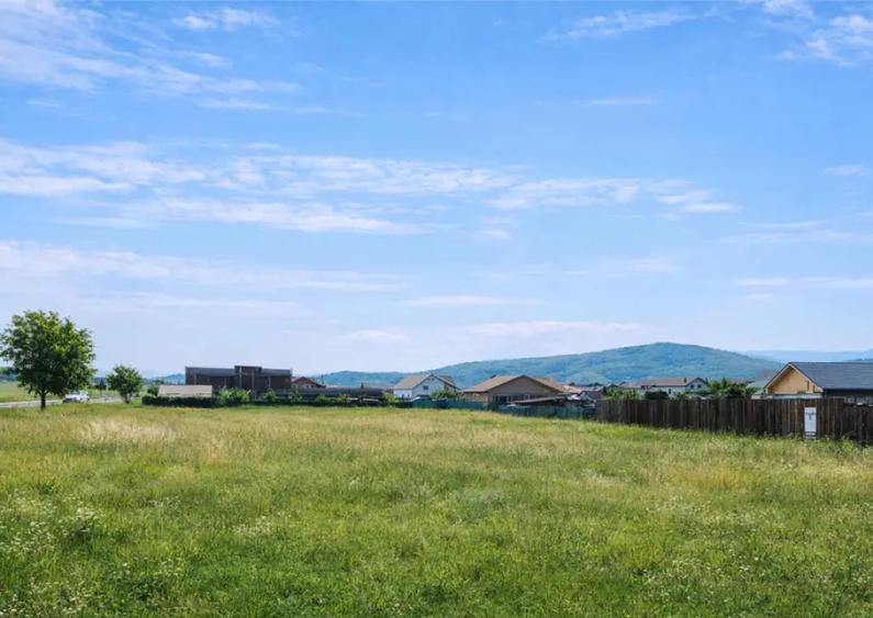 Lot pentru casa, 800 mp intravilan, Bod, 15 min Brasov - 1