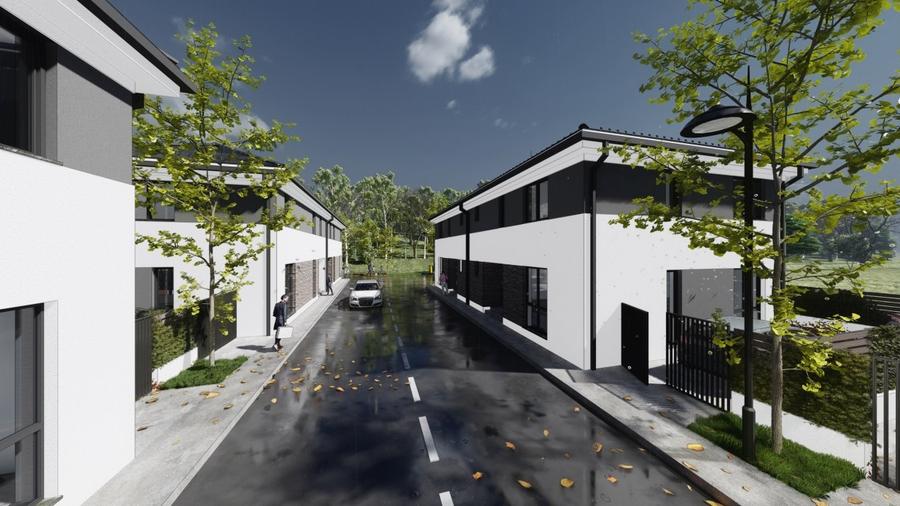 Ansamblu de case de vanzare Floresti zona Tauti cu finalizare decembrie 2025 - 2