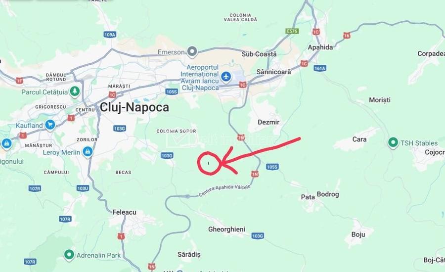 Teren intravilan 4.300 mp - Cluj-Napoca - Zona Sopor - 1