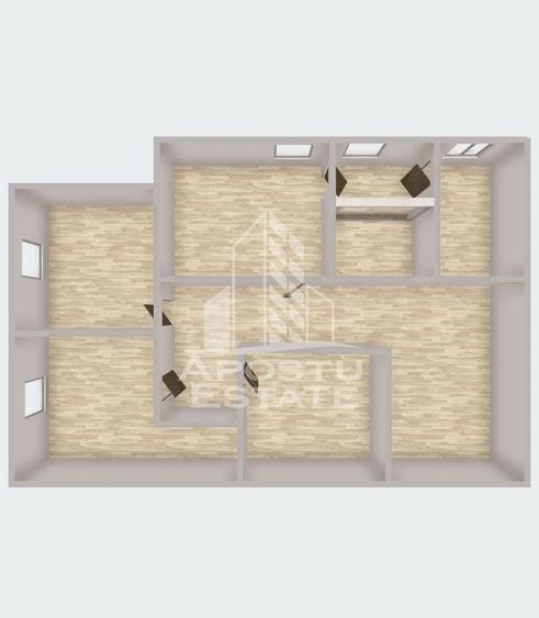 Casa individuala cu 5 camere pe 3 nivele, in Sanandrei - 21