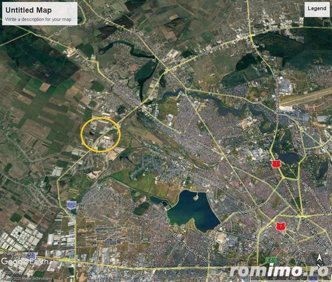 Teren de 26000 mp, în Nord